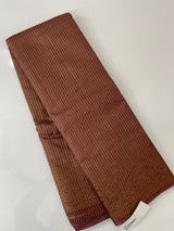 Semi silk saree with checks zari weaving MS81543- DuskyPeach