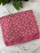 Matka Blended Tussar silk saree with embroidery MMT567
