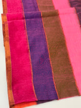 Rainbow Soft mulcotton saree MS4436
