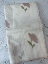 Kota silk cotton saree with applique work MS81789