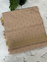 Semi chanderi saree with buttas MSF784 PastelMauve