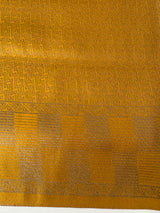 Premium Brocade Soft Silk Saree MS6788 - Mustard
