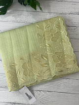 Soft kota silk saree with applique work MS85432