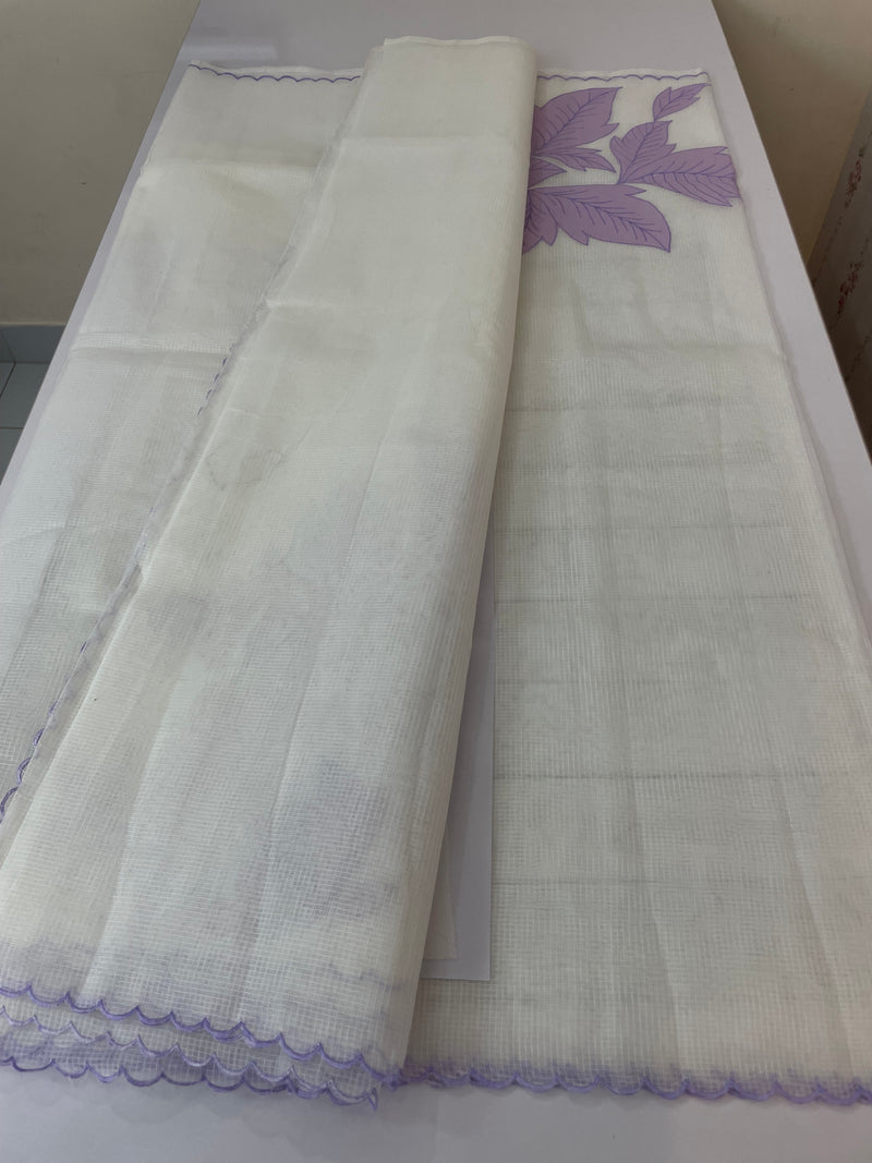 NetKota Applique work saree  MSH138