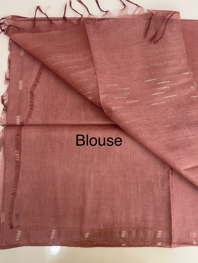 Semi tussar saree MS871