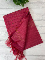 Blended tussar saree with thread work MTS5444