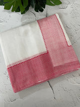 Netkota Saree with Red borders MSH297