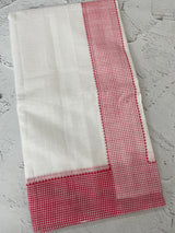 Netkota Saree with Red borders MSH297