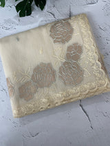 Moonga Kota checks saree with applique work MSH265