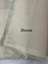 Kota Chanderi saree with embroidery borders - MNM221