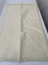 Kota Chanderi saree with embroidery borders - MNM221