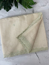 Kota Chanderi saree with embroidery borders - MNM221