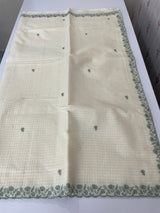 Kota Chanderi saree with embroidery borders - MNM221