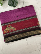 Assam soft silk saree with prints MAS499