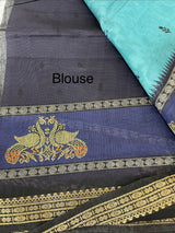 Assam soft silk saree with prints MAS499