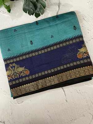 Assam soft silk saree with prints MAS499