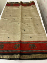 Assam soft silk saree with prints MAS499