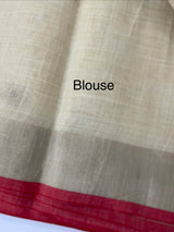 Tissue linen saree MLS349