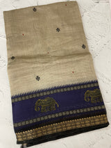 Assam soft silk saree with prints MAS499