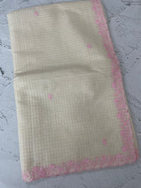 Kota Chanderi saree with embroidery borders - MNM221