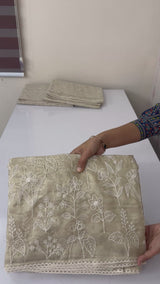 Embroidered Designer Tissue silk saree MTSS68(3)