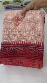 Kota silk heavy embroidery saree SFNIIT