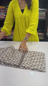 Soft chanderi saree with lace border  SFTCT