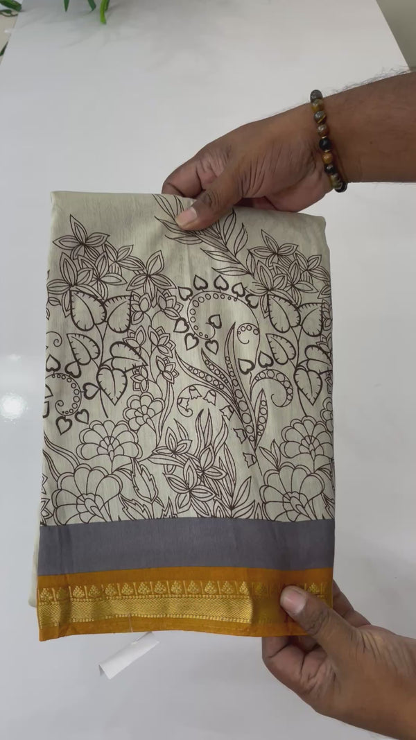 Semi chanderi saree  BSIMRHN