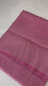 Pastel soft silk Saree - MKP930 CoralPink