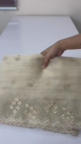 Turkish Organza saree MS149