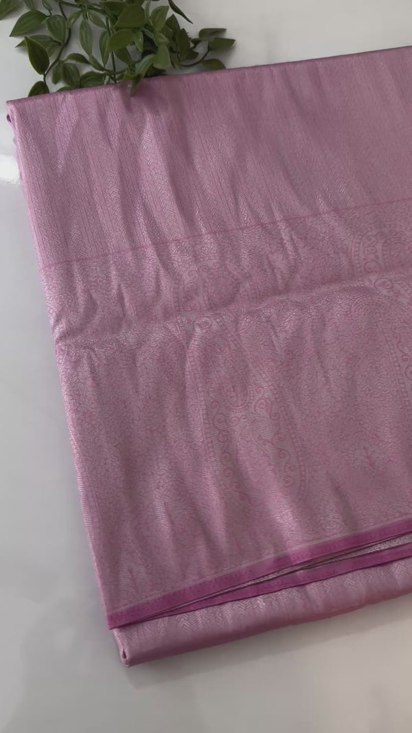 Pastel soft silk Saree - MKP939 Babypink