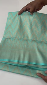 Banarasi soft silk saree MKSS1453 LightBlue