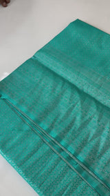 Pastel soft silk Saree - MKP932 SeaBlue