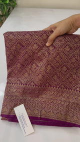 Banarasi semi katan saree SHKNSNM Vadamalli