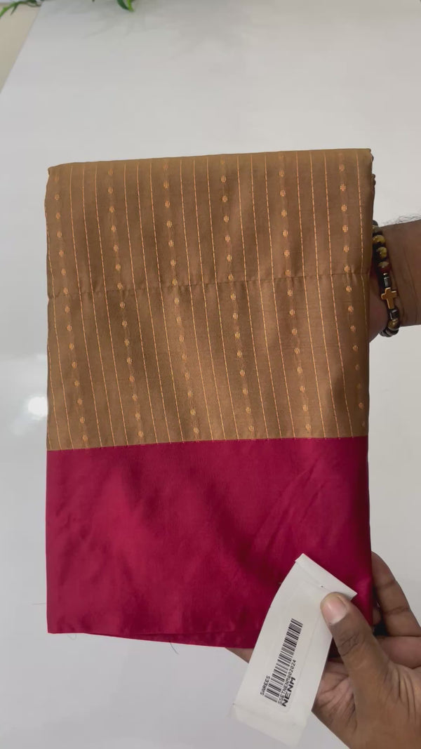 Semi kanchi soft silk saree MVS53