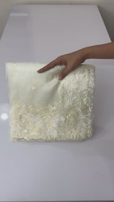 Tissue Organza saree with embroidery work MS15727