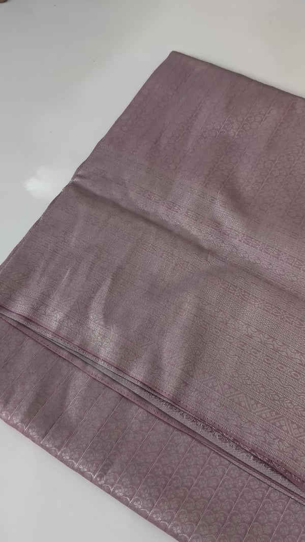 Pastel soft silk Saree - MKP935 NudeMauve