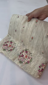 𝐏𝐑𝐄𝐁𝐎𝐎𝐊𝐈𝐍𝐆 - Soft kota silk saree with embroidery MSS678 (𝘿𝙞𝙨𝙥𝙖𝙩𝙘𝙝 𝙩𝙞𝙢𝙚 𝟏𝟎 𝙙𝙖𝙮𝙨)