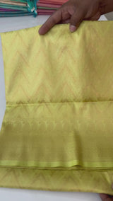 Banarasi soft silk saree MKSS1461 LimeGreen