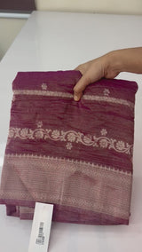 Banarasi crush georgette saree- MS1341