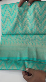 Banarasi soft silk saree MKSS1456 GreenishBlue