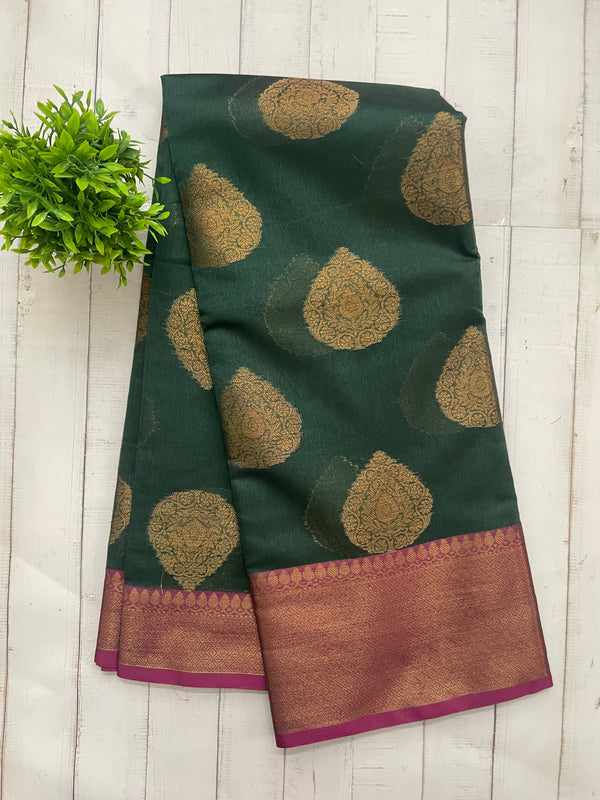 Banarasi Soft Cotton Silk MBC75